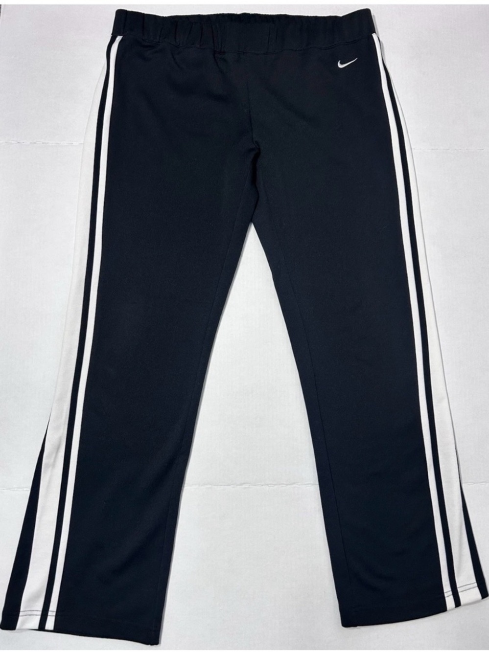 3/$30 SALE Nike Black Women’s Joggers with White Side Stripes
